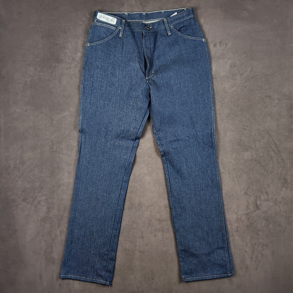 Bulwark FR Jeans Mens 36x36 Flame Resistant Dark Wash Denim Workwear PEJ2DD5